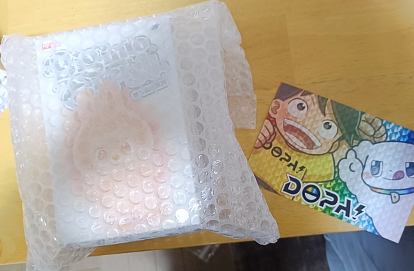DOPAオリパの発送と梱包のレビュー