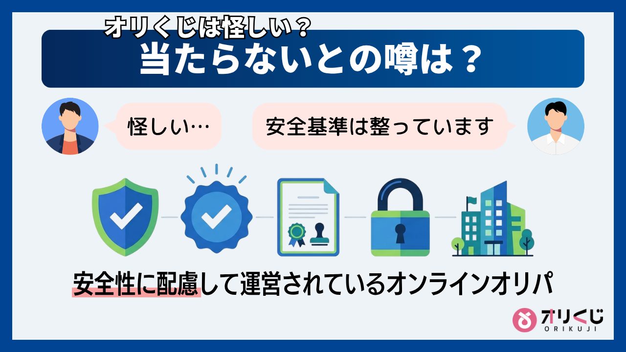 オリくじは怪しい？当たらないとの噂は？