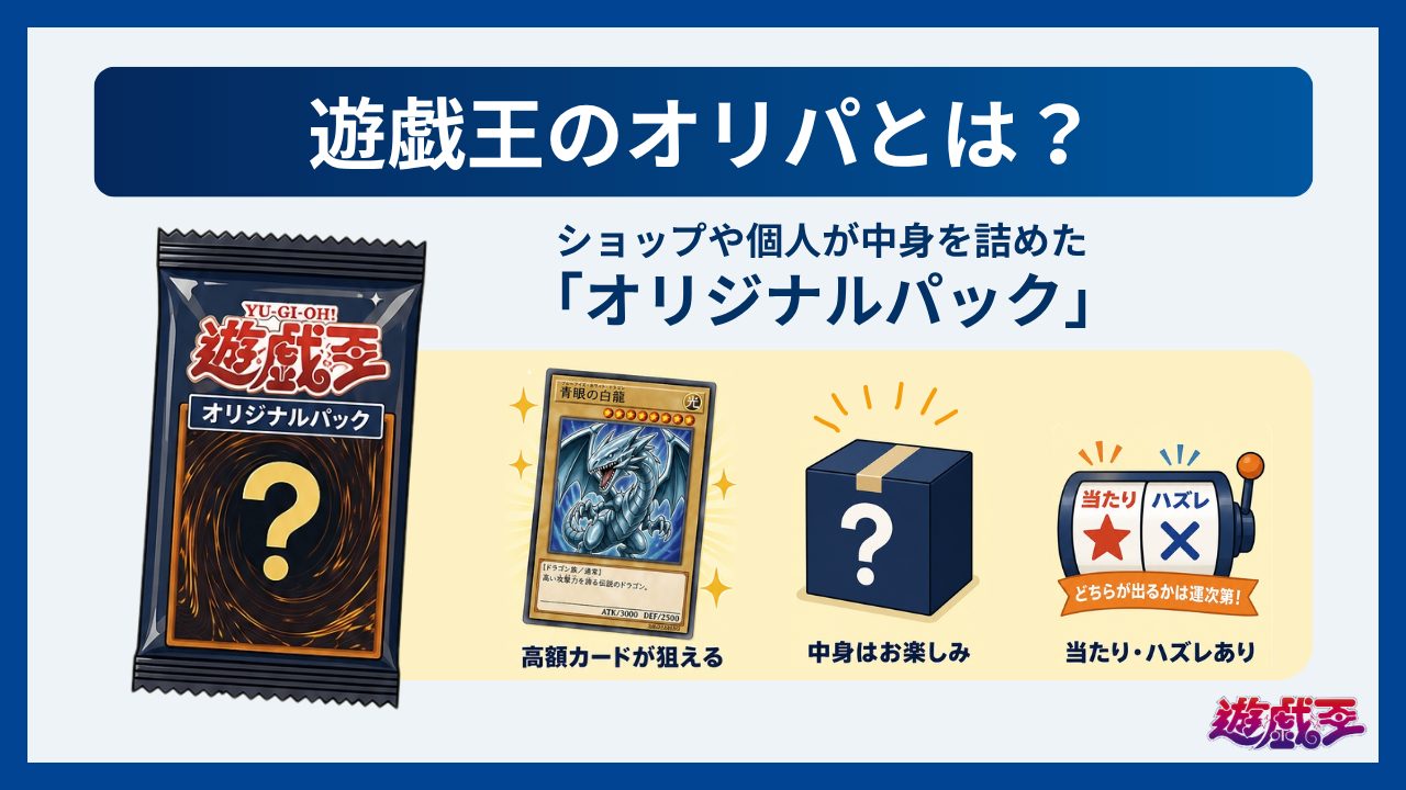 遊戯王のオリパとは？