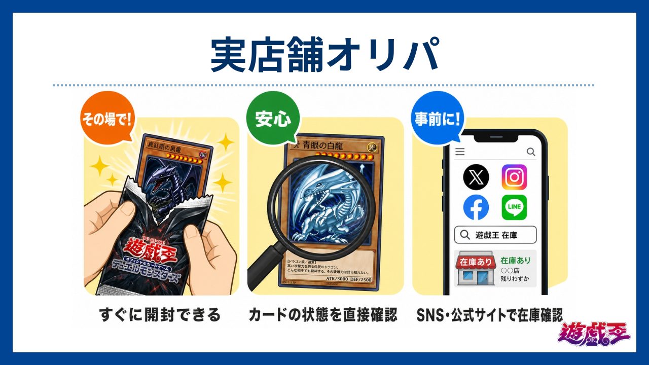 実店舗オリパ-遊戯王オリパおすすめ